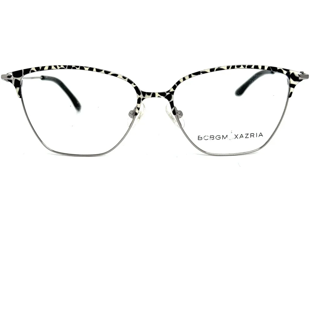 BCBGMAXAZRIA HENLEY Black Pattern EYEGLASSES FRAME 54-15-135mm H17597